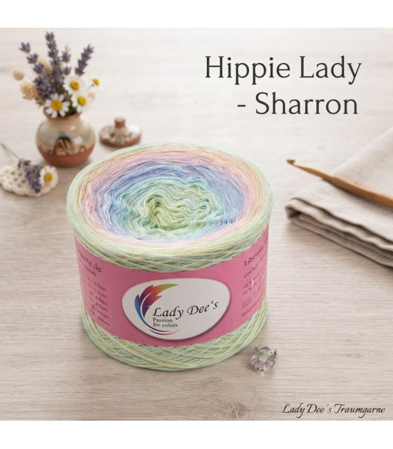 Hippie Lady - Sharron - 4 ply gradient yarn