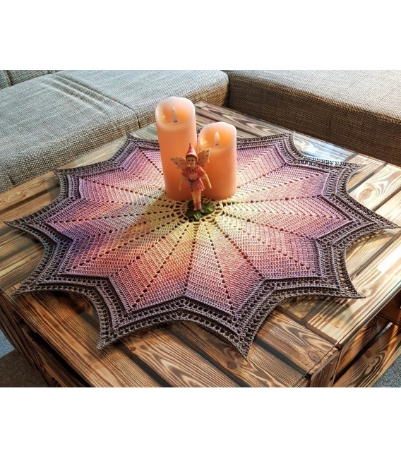 Oase einer Traumreise (Oasis of a dream trip) - 4 ply gradient yarn - image 4