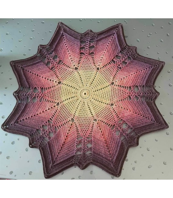 Oase einer Traumreise (Oasis of a dream trip) - 4 ply gradient yarn - image 4