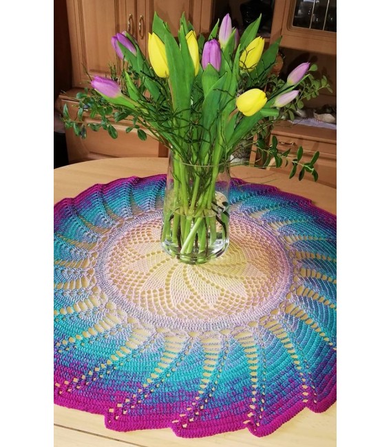 Oase der Meerjungfrauen (Oasis of Mermaids) - 4 ply gradient yarn - image 1