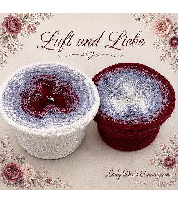 Luft und Liebe (Воздух и любовь) - 3 нитевидные градиента пряжи - Фото 1