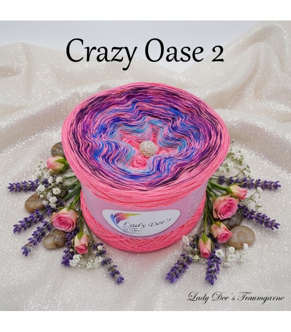 Crazy Oase 2 - 4 нитевидные градиента пряжи - Фото 1