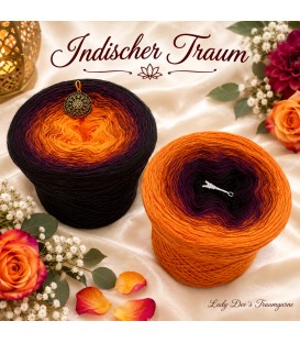 Indischer Traum - Farbverlaufsgarn 3-fädig