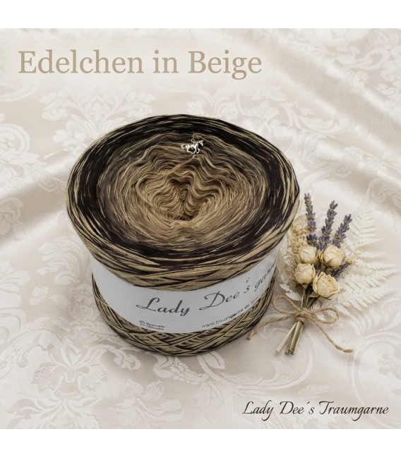 Edelchen in Beige (Précieux en beige) - 4 fils de gradient filamenteux - photo 1