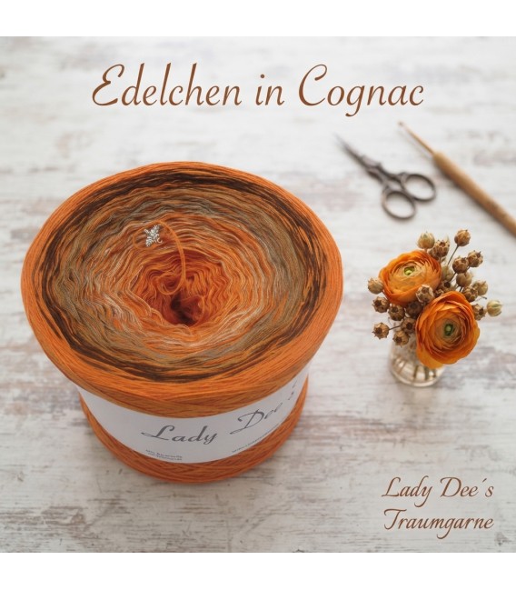 Edelchen in Cognac (Драгоценные в коньяк) - 4 нитевидные градиента пряжи - Фото 1