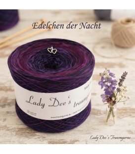 Edelchen der Nacht - Farbverlaufsgarn 4-fädig
