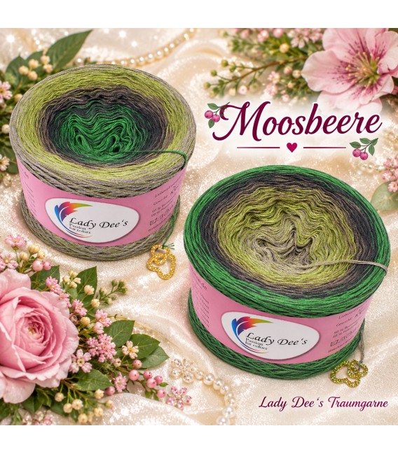 Moosbeere - 4 ply gradient yarn