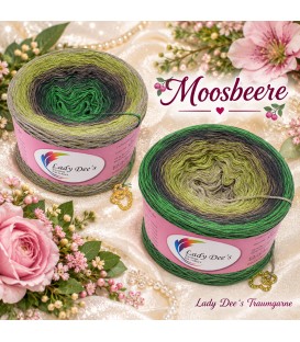 Moosbeere - 4 нитевидные градиента пряж