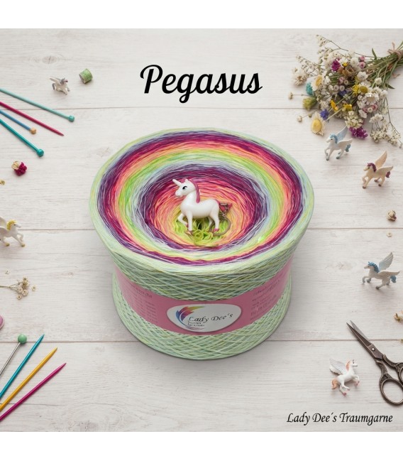 Pegasus Gigantischer Bobbel doppelter Farbverlauf