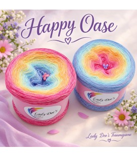 Happy Oase - 4 нитевидные градиента пряжи