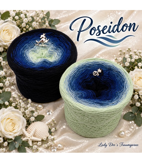 Poseidon (Посейдон) - 4 нитевидные градиента пряжи - Фото 1