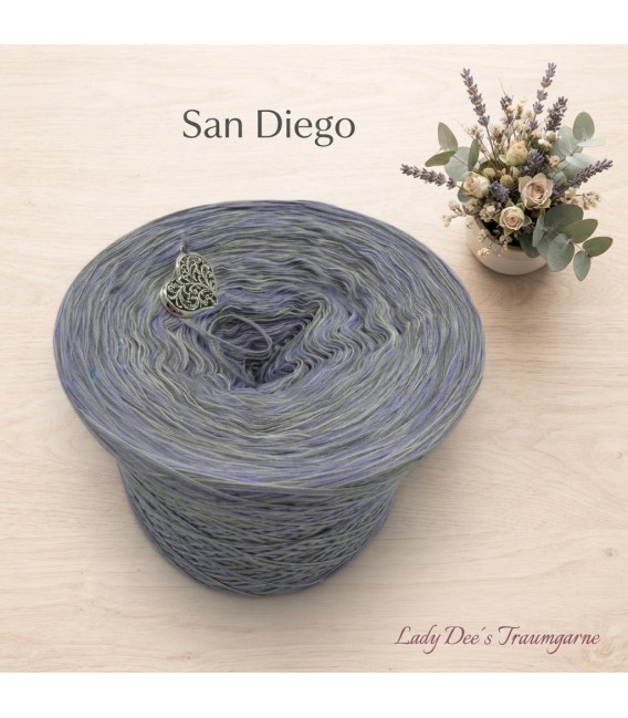 San Diego - Fil marbré 4 plis sans dégradé - photo 1
