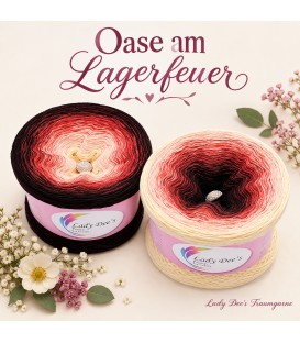 Oase am Lagerfeuer - Farbverlaufsgarn 4-fädig