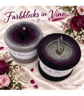 Farbklecks in Vino - 4 нитевидные градиента пряжи