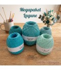 Megapaket Lagune - 5 Knäule - 600g