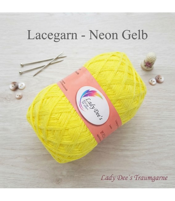 Lace Garn - Neon Gelb
