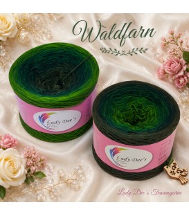 Waldfarn - 4 ply gradient yarn