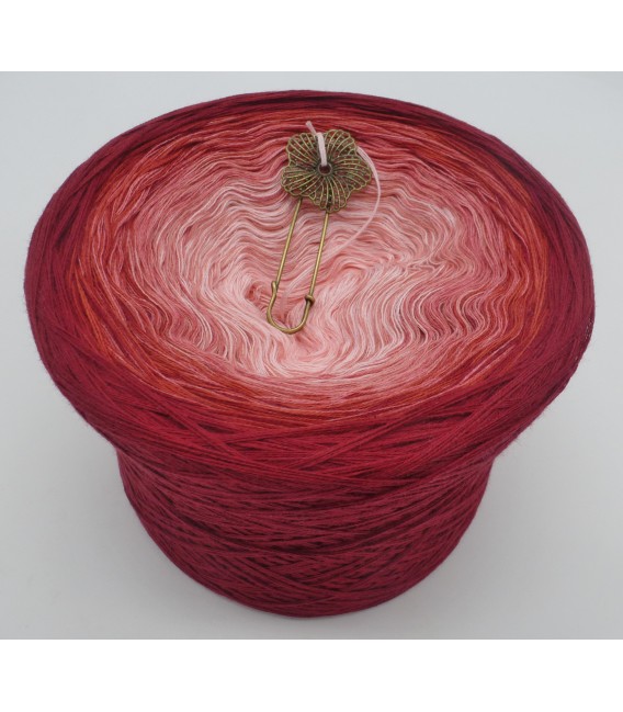 Rosenrot (розы красный) - 4 нитевидные градиента пряжи - Фото 2