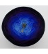 gradient yarn 4-ply Magic Blue - Black outside 2 ...