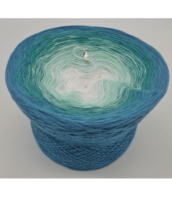 Aquamarin (Aquamarine) - 4 ply gradient yarn - image 2