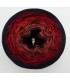 Abendrot (Evening red) - Black continuously - 4 ply gradient yarn - image 2 ...