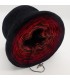 Abendrot (Evening red) - Black continuously - 4 ply gradient yarn - image 3 ...