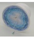 Blue Ocean (Océan bleu) - blanc en continu - 4 fils de gradient filamenteux - photo 4 ...