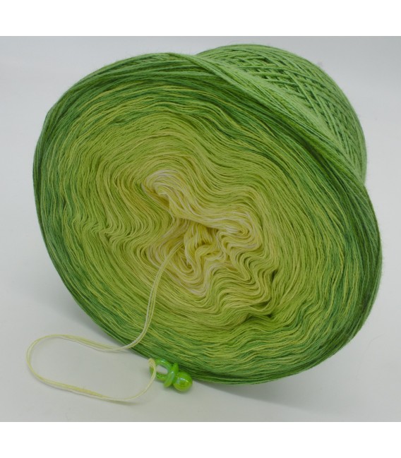 Kiwi küsst Limette - 3 ply gradient yarn image 5