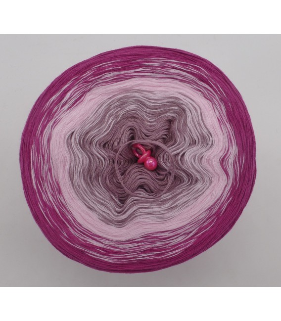 Himbeereis - Farbverlaufsgarn 3-fädig - Bild 3