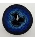 Blue Touch 3F - Black continuously - 3 ply gradient yarn image 2 ...