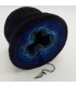 Blue Touch 3F - Black continuously - 3 ply gradient yarn image 3 ...
