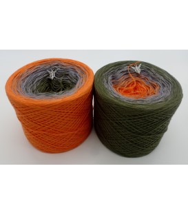 Orange Dream - 3 ply gradient yarn image 1