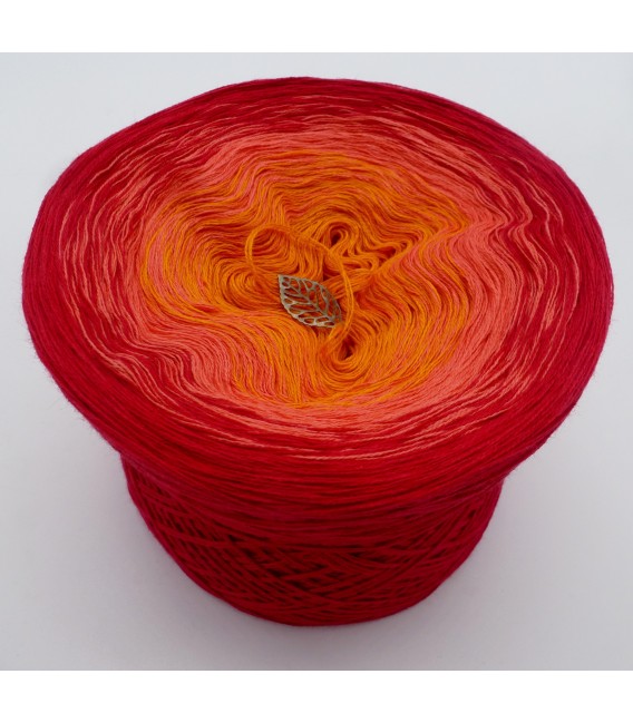 Blutorange - 3 ply gradient yarn image 2