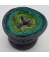 Green - green gras of home 3F - medium gray continuously - 3 ply gradient yarn image 1 ...