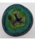 Green - green gras of home 3F - medium gray continuously - 3 ply gradient yarn image 2 ...