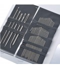 Stainless Steel Sewing Needles 1 Set (55 pieces)