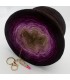 Brombeer Schokolade (Blackberry chocolate) - 4 ply gradient yarn - image 5 ...