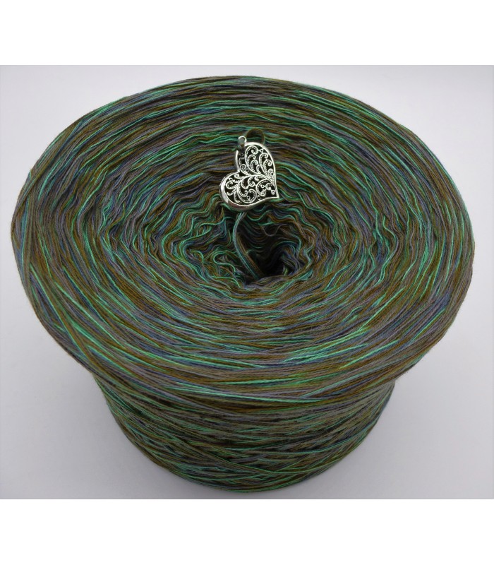 Lace Yarn - green melted - Lady Dee´s Traumgarne Export