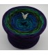Farbspektakel - Kühle Farbtöne (Color Spectacle - Cool colors) - 4 ply gradient yarn - image 1 ...