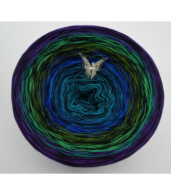 Farbspektakel - Kühle Farbtöne (Color Spectacle - Cool colors) - 4 ply gradient yarn - image 2