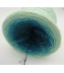 Smaragd küsst Petrol (Emerald kisses petrol) - 4 ply gradient yarn - image 8 ...