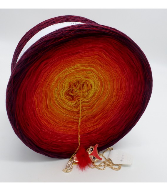 Feuervogel (Firebird) Gigantic Bobbel - 4 ply gradient yarn - image 5