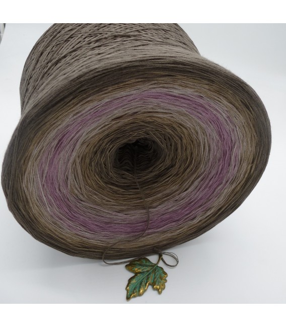 Ein Hauch Rosenholz (Une touche de bois de rose) Gigantesque Bobbel - 4 fils de gradient filamenteux - photo 5