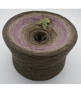 Ein Hauch Rosenholz (Une touche de bois de rose) Gigantesque Bobbel - 4 fils de gradient filamenteux - photo 1