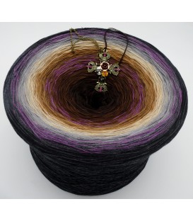 Farbkleckse im Nirgendwo (Color spills in nowhere) Gigantic Bobbel - 4 ply gradient yarn - image 1