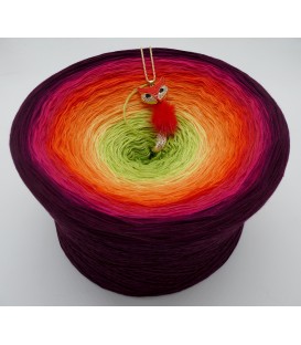 Traum der Blüten (Dream of the flowers) Gigantic Bobbel - 4 ply gradient yarn - image 1