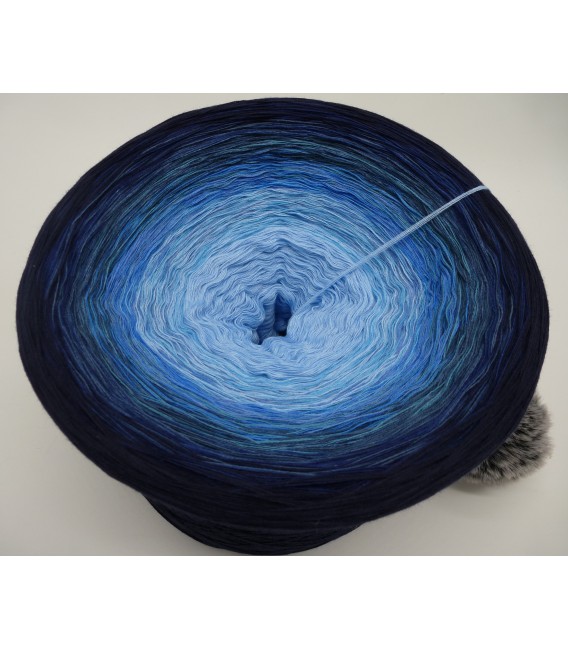 Blue Wonder Gigantesque Bobbel - 4 fils de gradient filamenteux - photo 3