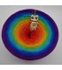 Kinder des Regenbogen (Children of the rainbow) Gigantic Bobbel - 4 ply gradient yarn - image 2 ...