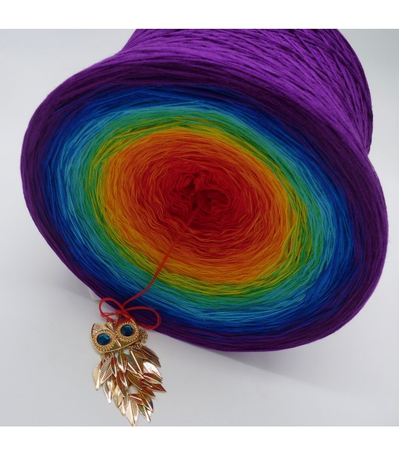 Kinder des Regenbogen (Children of the rainbow) Gigantic Bobbel - 4 ply gradient yarn - image 3