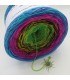 Sommerbunt mit Schwarz (Summer colorful with black) - 4 ply gradient yarn - image 5 ...